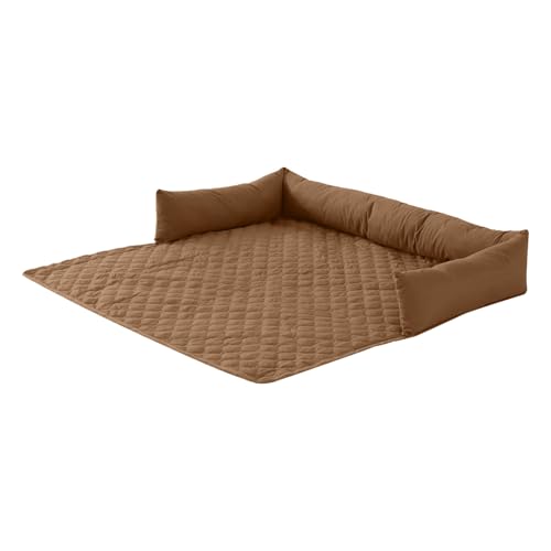 AYOrpeg Pelzbarn Kühlendes Sofabett Vier Jahreszeiten KüHlpad Faltbar Groß Kühlendes Sofabett für Unterwegs Oder im Auto (F, 75 * 120) von AYOrpeg