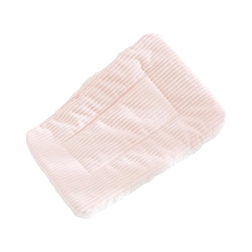 AYOrpeg Plüschbett für Kleine Tiere Kleintierbett Kleintier Plüschbett Winter Warm Bettmatte Eichhörnchen Hamster Welpendecke Fleece Kaninchen (M) von AYOrpeg