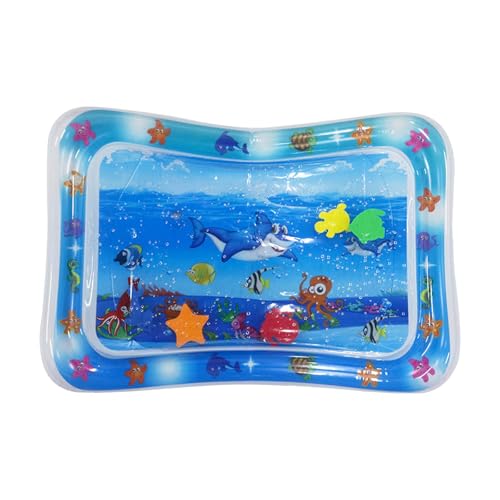 AYOrpeg Wassermatte KatzenHunde Bequemes Pad aufblasbarem Wasserpad zum Liegen für Kätzchen Interaktives Katzenspielzeug Haustier-Wasserbett für drinnen mit draußen Schlafkomfort (Sky Blue, One Size) AYOrpeg Wassermatte KatzenHunde Bequemes Pad aufblasbarem Wasserpad zum Liegen für Kätzchen Interaktives Katzenspielzeug Haustier-Wasserbett für drinnen mit draußen Schlafkomfort (Sky Blue, One Size) von AYOrpeg