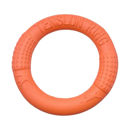 AYOrpeg Welpe Zähne Kleiner Hund Welpe Welpe für mittlere kleine Hunde kautschuk Unterhaltungsspielzeug für Hunde ﻿ (Orange, M) von AYOrpeg