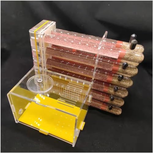 Ameisenzuchtbox, Ameisenbauernhof, großer Raum, 12 Reagenzgläser aus Glas, Ameisennest aus Acryl, Futterbereich, Bauernhof, Ameisenhaufenwerkstatt für Haustiere, Schloss Ameisenzuchtbox, Ameisenbauernhof, großer Raum, 12 Reagenzgläser aus Glas, Ameisennest aus Acryl, Futterbereich, Bauernhof, Ameisenhaufenwerkstatt für Haustiere, Schloss von AYULYA