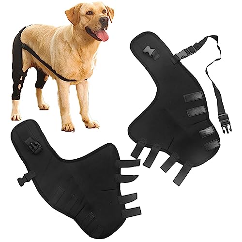 Hunde-Beinbandagen, Hunde-Kniebandagen, Haustier-Beinbandage, Nylon-Haustier-Beinbandage, Ärmel für gerissenes Kreuzband, Hinterbeinstütze, Hüftstütze, Haustier-Bein-Wundschutz für kleine Hunde Hunde-Beinbandagen, Hunde-Kniebandagen, Haustier-Beinbandage, Nylon-Haustier-Beinbandage, Ärmel für gerissenes Kreuzband, Hinterbeinstütze, Hüftstütze, Haustier-Bein-Wundschutz für kleine Hunde von AYUMN