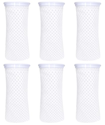 AYWFEY 6 Stück 4 Zoll 150 Mikron Filtersocken Aquarium Meerwasser, Aquarium 3D-Wabendesign Red Sea Filtersocken, Anti-Überlauf-Filtersocke für den Einsatz in Aquarien, Gärten Fischteichen, Teichen AYWFEY 6 Stück 4 Zoll 150 Mikron Filtersocken Aquarium Meerwasser, Aquarium 3D-Wabendesign Red Sea Filtersocken, Anti-Überlauf-Filtersocke für den Einsatz in Aquarien, Gärten Fischteichen, Teichen von AYWFEY