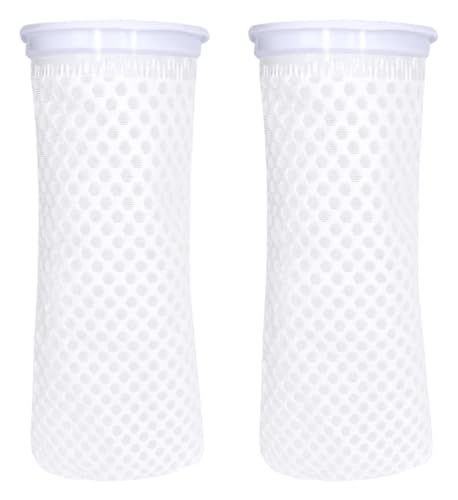 AYWFEY 2 Stück 4 Zoll 150 Mikron Filtersocken Aquarium Meerwasser, Aquarium 3D-Wabendesign Red Sea Filtersocken, Anti-Überlauf-Filtersocke für den Einsatz in Aquarien, Gärten Fischteichen, Teichen AYWFEY 2 Stück 4 Zoll 150 Mikron Filtersocken Aquarium Meerwasser, Aquarium 3D-Wabendesign Red Sea Filtersocken, Anti-Überlauf-Filtersocke für den Einsatz in Aquarien, Gärten Fischteichen, Teichen von AYWFEY