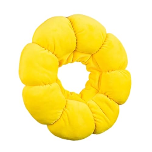 Halskrause Katze Haustier-Kegelhalsband, Anti-Erholungskegel, Hals, Anti-Lick, Anti-Biss, weich, aufblasbar, Wunde, Kätzchen, verstellbare Chirurgie-Halsbänder, Donut-Kopf, Katze, Hund(Size:L) von AYWTIUN