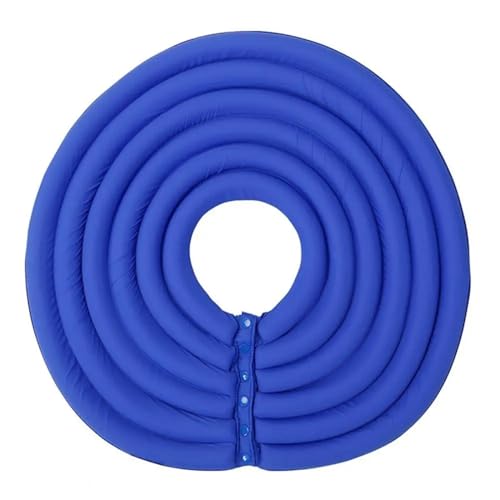 Halskrause Katze Haustier-Kegelhalsband for Chirurgie, Wundheilung, schützender Welpe, weiches Hunde- und Katzenzubehör(Color:Blue,Size:L) von AYWTIUN