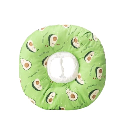 Halskrause Katze Haustier-Kegelhalsband for Katzen und Hunde, Halswiederherstellungshalsband, Anti-Lick-Chirurgie, Wundheilung, schützende Haustierkatzen(Color:AS Picture,Size:L) von AYWTIUN