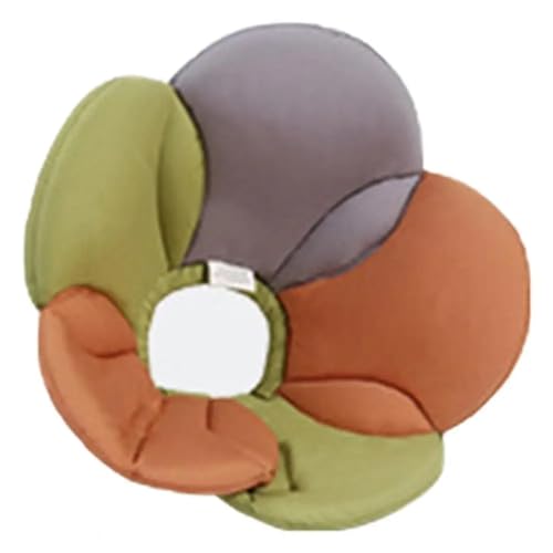 Halskrause Katze Katzen-Halskegelhalsband, Heimtierbedarf, Katzen-Erholungshalsband, weich, bequem, verstellbar, Anti-Lecken, Blumenform, Haustier(Color:Mix Color,Size:M) von AYWTIUN
