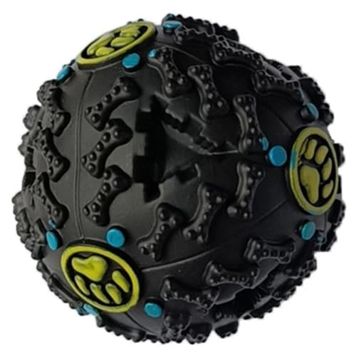 AZIDWERYQ Hundebällchen, 3 Zoll quietschende Vinyl -Hundebällchen für kleine Hunde, Stressabbau und interaktive Spielzeug, Schwarze unzerstörbare Kugel, Geschenke für Hunde für Aggressive Kauen AZIDWERYQ Hundebällchen, 3 Zoll quietschende Vinyl -Hundebällchen für kleine Hunde, Stressabbau und interaktive Spielzeug, Schwarze unzerstörbare Kugel, Geschenke für Hunde für Aggressive Kauen von AZIDWERYQ