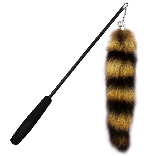 Katzenteaser, 18-30 Zoll Teleskop Cat-Zauberstab Spielzeug mit austauschbarem pelzigem Schwanz, interaktiver Stressabbau Teaser-Zauberstab, flexibles Spielzeug für Innenkatzen, Geschenke für Spielzeu Katzenteaser, 18-30 Zoll Teleskop Cat-Zauberstab Spielzeug mit austauschbarem pelzigem Schwanz, interaktiver Stressabbau Teaser-Zauberstab, flexibles Spielzeug für Innenkatzen, Geschenke für Spielzeu von AZIDWERYQ