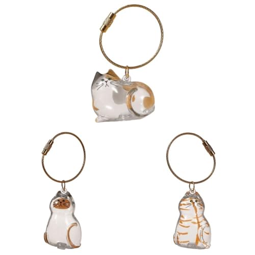 AZURAOKEY Schlüsselanhänger mit Tierhaarreliquien-Kapsel – Transparente Aufbewahrungsflasche for Katzenhaare & Gedenkgeschenk for Tierhalter, Sammler-Katzenhaarschlüsselanhänger-Flasche AZURAOKEY Schlüsselanhänger mit Tierhaarreliquien-Kapsel – Transparente Aufbewahrungsflasche for Katzenhaare & Gedenkgeschenk for Tierhalter, Sammler-Katzenhaarschlüsselanhänger-Flasche von AZURAOKEY