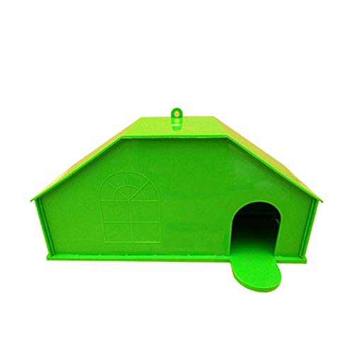 AZXAZ Kunststoff Vogel Nistkasten DIY Kleines Vogelnesthaus 4 Größen erhältlich für Hamster Papagei (D) von AZXAZ