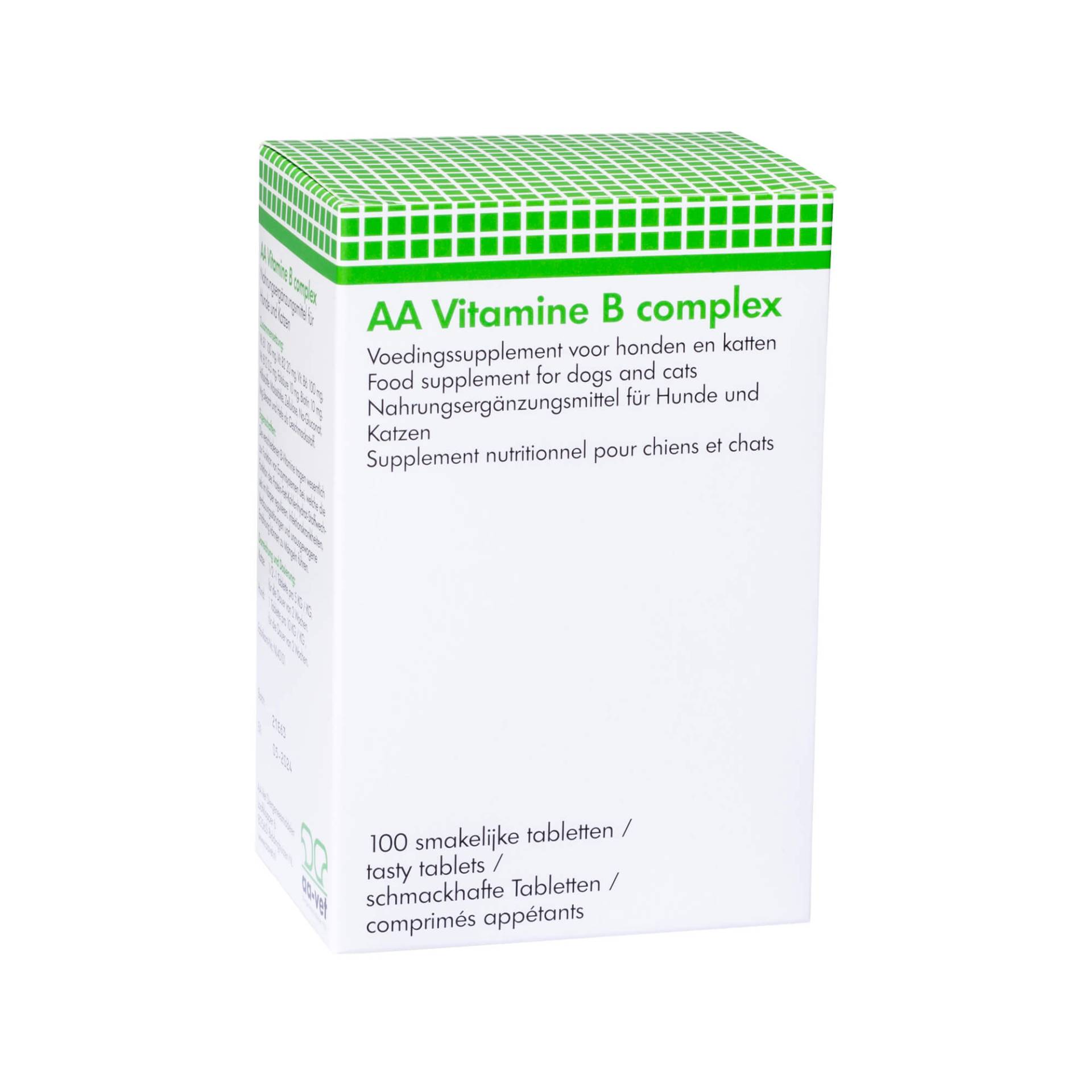 AA Vitamin B Complex - 100 Tabletten AA Vitamin B Complex - 100 Tabletten von Aa