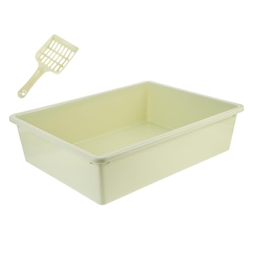 1 Satz Katzenstreu Box mit Offene Katzentoilette für Kleine Katzentoilette Klein für Tiergeschäfte 1 Satz Katzenstreu Box mit Offene Katzentoilette für Kleine Katzentoilette Klein für Tiergeschäfte von Abaodam