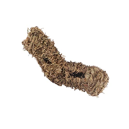 1Stück Kreatives Hamster Nest Tunnel für Haustiere Hellgelb für Kleine Nager Wie Hamster Mäuse Sicherem Umweltfreundlichem Material mit Einfachem Zugang von Abaodam