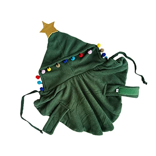 Abaodam Hundemantel Für Weihnachtsparty Dekorative Hundekleidung Haustier-dekor-Accessoire Welpenmantel Weihnachtskostüm Für Hunde Atmungsaktiv Abaodam Hundemantel Für Weihnachtsparty Dekorative Hundekleidung Haustier-dekor-Accessoire Welpenmantel Weihnachtskostüm Für Hunde Atmungsaktiv von Abaodam