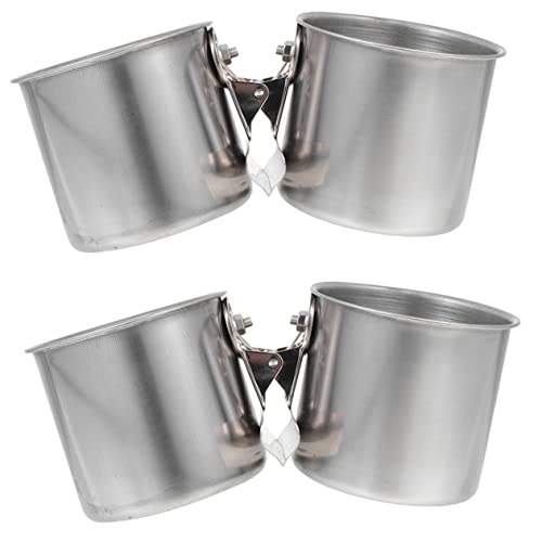 2 Stück Futter und Wassernapf Hanging Feeder für Papageien und Vögel zu Reinigen und Wiederverwendbar für Käfige und Futterstationen 2 Stück Futter und Wassernapf Hanging Feeder für Papageien und Vögel zu Reinigen und Wiederverwendbar für Käfige und Futterstationen von Abaodam