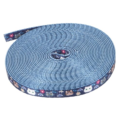 Abaodam 1 Rolle DIY Katzenhalsband Material aus Strapazierfähigem Polyester für Haustierhalsbänder und Hautfreundlich für Verschiedene Anlässe Abaodam 1 Rolle DIY Katzenhalsband Material aus Strapazierfähigem Polyester für Haustierhalsbänder und Hautfreundlich für Verschiedene Anlässe von Abaodam