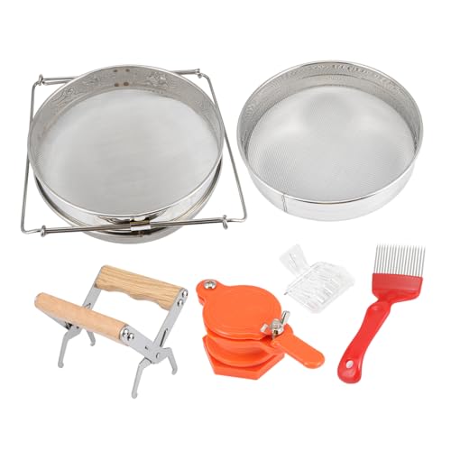 Abaodam 1 Satz Beekeeping Tool Set Teiliges Set für Langlebige Handwerkzeuge zur Honigernte und Bienenpflege Praktische Lösungen für Effektives Imkern von Abaodam