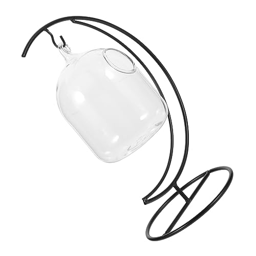 Abaodam 1 Satz Hängendes Aquarium mit Stand Transparentes Betta Fischbecken für Tischdekoration für Pflanzen und Mikro Landschaftsdekoration Design für Zuhause von Abaodam