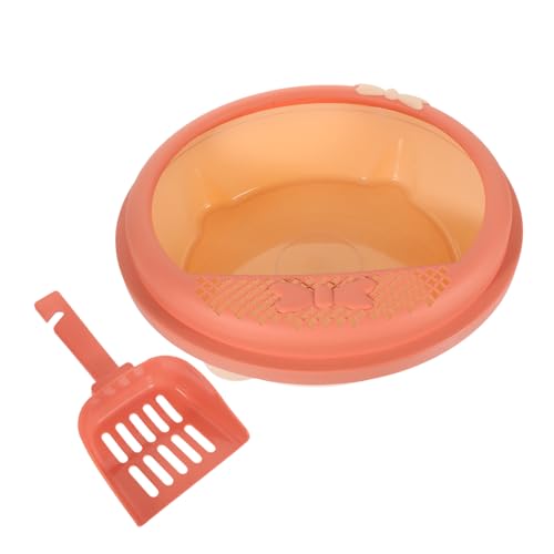 Abaodam 1 Satz Halbgeschlossene Katzenstreu Box mit Schaufel Tragbare Katzentoilette für Reisen und Zuhause Leicht zu Reinigendes Design für Katzen und Kleine Kätzchen Abaodam 1 Satz Halbgeschlossene Katzenstreu Box mit Schaufel Tragbare Katzentoilette für Reisen und Zuhause Leicht zu Reinigendes Design für Katzen und Kleine Kätzchen von Abaodam