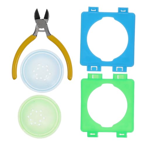 Abaodam 1 Satz Hamster Tunnel Verbindungskappen Teiliges Zubehör für Hamsterkäfige Endkappen und Verbindungselementen Praktischem Werkzeug für DIY Tunnelgestaltung von Abaodam
