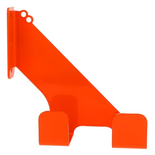 Abaodam 1 Satz Kettensägenhaken Werkzeughalter Wandhalterung Bohrerhalter Wandhalterung Kettensägenhalter Kettensägenwerkzeuge Kettenhalter Für Kettensägen Robuster Wandhaken Stahl Orange von Abaodam