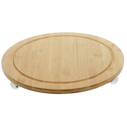 Abaodam 1 Satz Pflanzenständer mit Rollbarer Blumentopfhalter für Außen für Schwere Pflanzen Ästhetisches Design Drehbar Wasserfestes Tablett Abaodam 1 Satz Pflanzenständer mit Rollbarer Blumentopfhalter für Außen für Schwere Pflanzen Ästhetisches Design Drehbar Wasserfestes Tablett von Abaodam