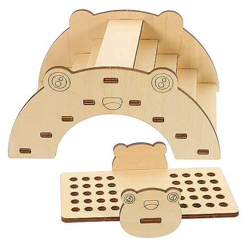 Abaodam 1 Satz Hamsterschaukel + Wippe DIY Zusammengebautes Spielzeug Kleintier-lebensraumdekoration Versteck Für Rennmäuse Spielzeug Für Rennmäuse Hamsterhaus Sport Käfig Hölzern Abaodam 1 Satz Hamsterschaukel + Wippe DIY Zusammengebautes Spielzeug Kleintier-lebensraumdekoration Versteck Für Rennmäuse Spielzeug Für Rennmäuse Hamsterhaus Sport Käfig Hölzern von Abaodam