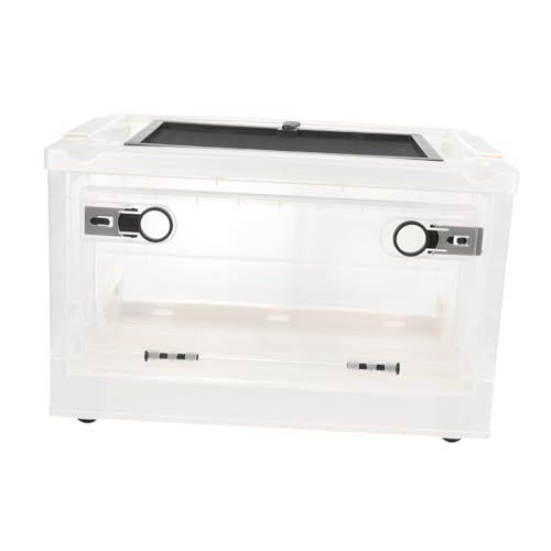 Abaodam 1 Satz Terrarium Hamster käfig Hamster cage nager käfig nagerhaus Hamsternest Nagerbox Zwinger Hamsterhaus Käfige klein mit Haustierzubehör Zuchtbehälter für Haustiere Plastik Weiß von Abaodam