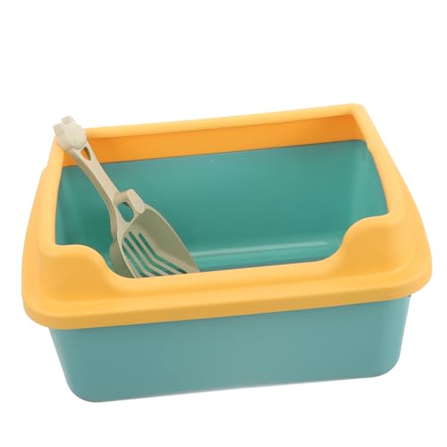 Abaodam 1 Set Katzentoilette Große Katzentoiletten Streu Leichtes Gehäuse Halbgeschlossene Kätzchentoilette Katzenstreu Versteckte Katzentoilette Für Den Innenbereich Mit Haube Abaodam 1 Set Katzentoilette Große Katzentoiletten Streu Leichtes Gehäuse Halbgeschlossene Kätzchentoilette Katzenstreu Versteckte Katzentoilette Für Den Innenbereich Mit Haube von Abaodam