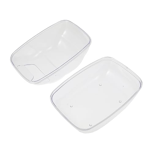 Abaodam 1 Stück Hamster Badewanne Transparent Multifunktionale Badewanne Toilette für Kleintiere für Hamster Meerschweinchen Andere Kleine Haustiere Einfach zu Reinigen Stilvolles Design Abaodam 1 Stück Hamster Badewanne Transparent Multifunktionale Badewanne Toilette für Kleintiere für Hamster Meerschweinchen Andere Kleine Haustiere Einfach zu Reinigen Stilvolles Design von Abaodam