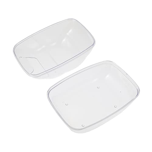 Abaodam 1 Stück Hamster Badewanne Transparentes Badezimmer für Kleine Haustiere Multifunktionale Toilette und Badewanne für Hamster und Meerschweinchen Kompakt und Pflegeleicht für Abaodam 1 Stück Hamster Badewanne Transparentes Badezimmer für Kleine Haustiere Multifunktionale Toilette und Badewanne für Hamster und Meerschweinchen Kompakt und Pflegeleicht für von Abaodam