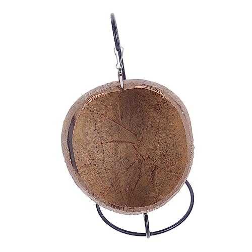 Abaodam 1 Stück Hamster Kokosnuss Nest Hängendes Haus für Kleintiere als Ruheplatz und Spielplatz für Hamster Meerschweinchen Co Abaodam 1 Stück Hamster Kokosnuss Nest Hängendes Haus für Kleintiere als Ruheplatz und Spielplatz für Hamster Meerschweinchen Co von Abaodam