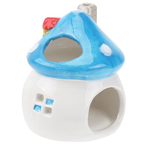 Abaodam 1 Stück Hamster Nest aus Keramik Vogelhaus aus Keramik Hamsterheim aus Keramik Hamster Pilz Hamsterversteck aus Keramik Hamsterschutzhaus Hamsterhaus Hittel Blue Abaodam 1 Stück Hamster Nest aus Keramik Vogelhaus aus Keramik Hamsterheim aus Keramik Hamster Pilz Hamsterversteck aus Keramik Hamsterschutzhaus Hamsterhaus Hittel Blue von Abaodam