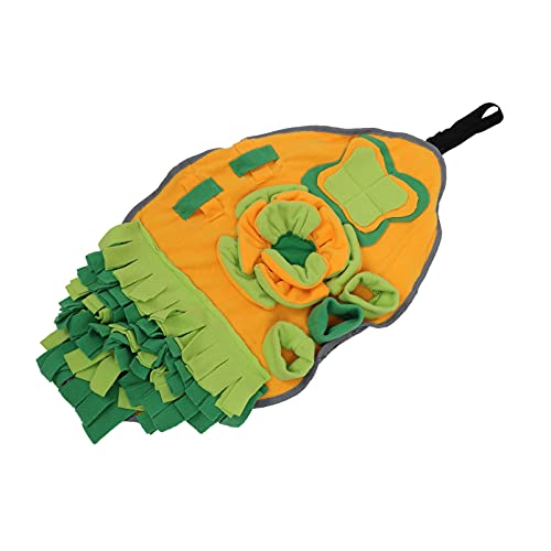 Abaodam Kaninchen Schnüffelmatte Haustier Futterspender Hamster Trainingsmatte rutschfest Interaktive Spielmatte für Langsames Füttern Geeignet für Kleine Haustiere von Abaodam