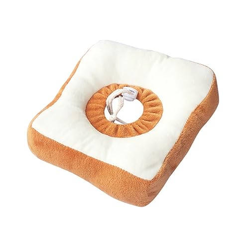 Abaodam 1 Stück Katzenhalsband Kragen beruhigende Katzen klein Party Rekonvaleszenz Schild Heimtierbedarf weicher Katzenkegelbrot Hundehalsband in Brotform Baumwolle Yellow Abaodam 1 Stück Katzenhalsband Kragen beruhigende Katzen klein Party Rekonvaleszenz Schild Heimtierbedarf weicher Katzenkegelbrot Hundehalsband in Brotform Baumwolle Yellow von Abaodam
