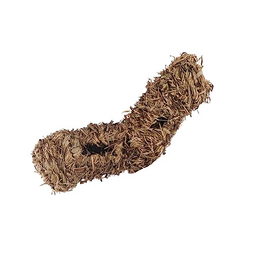 Abaodam 1 Stück Pet Tunnel Nest aus Heu für Hamster und Kleine Nager Kreatives Haustier Nest Langlebig und Sicher Trainieren Hellgelb Abaodam 1 Stück Pet Tunnel Nest aus Heu für Hamster und Kleine Nager Kreatives Haustier Nest Langlebig und Sicher Trainieren Hellgelb von Abaodam