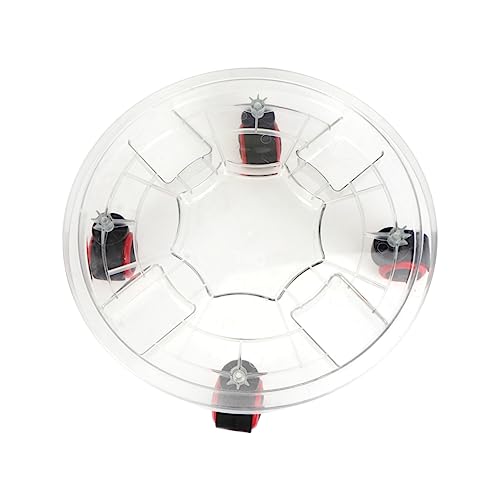 Abaodam 1stück Beweglicher Blumentopf-untersetzer Mit Transparenter Runder Blumenkübel-Tray Für Innen Und Außenbereich Für Garten Balkon Und Terrasse Durchmesser Abaodam 1stück Beweglicher Blumentopf-untersetzer Mit Transparenter Runder Blumenkübel-Tray Für Innen Und Außenbereich Für Garten Balkon Und Terrasse Durchmesser von Abaodam