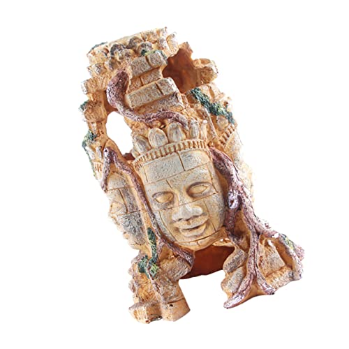 Abaodam 1 Stück Seitiger Buddha Aquarienornament für Fischbehälter Dekorative Farbecht und Leicht für Aquarien Haustierzimmer Dekoration Abaodam 1 Stück Seitiger Buddha Aquarienornament für Fischbehälter Dekorative Farbecht und Leicht für Aquarien Haustierzimmer Dekoration von Abaodam