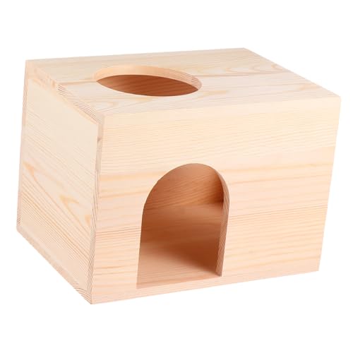 Abaodam 1 Stück Stilvolles Haustier Futterhaus aus Holz für Meerschweinchen Eichhörnchen und Chinchillas Leicht Tragbar und Sicher für Ihre Kleinen Tiere Abaodam 1 Stück Stilvolles Haustier Futterhaus aus Holz für Meerschweinchen Eichhörnchen und Chinchillas Leicht Tragbar und Sicher für Ihre Kleinen Tiere von Abaodam