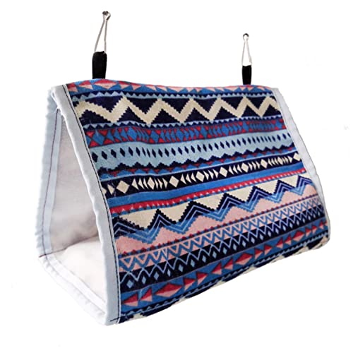 Abaodam 1 Stück Vogelhängematte Dreieckiges Nest Für Hängende Hängematte Warme Vogelhängematte Papageienschlafnest Vogel Warmes Nest Papageiennest Vogelhaus Schnalle Aus Legierung von Abaodam