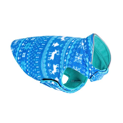 Abaodam Weihnachten Hundemantel Kostüm Für Hunde Weihnachtsparty Hundekleidung Dekorative Haustierkleidung Pet Decor Zubehör Für Welpen Und Adulte Hunde von Abaodam