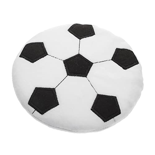 Abaodam 1 x Plüsch-Flugscheibe in Fußballform für Haustiere, interaktives Wurfspiel, sicheres langlebiges Material für Jungen, Spaß im Innenbereich Abaodam 1 x Plüsch-Flugscheibe in Fußballform für Haustiere, interaktives Wurfspiel, sicheres langlebiges Material für Jungen, Spaß im Innenbereich von Abaodam