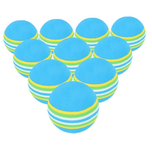 Abaodam 10stücke Farbige Übungsspielbälle Für Katzen Katzenspielzeug Aus Eva Material Indoor-Training Bälle Katzengriff Bunte Spielbälle Katzengeschenk Katzenergänzungsspielzeug von Abaodam