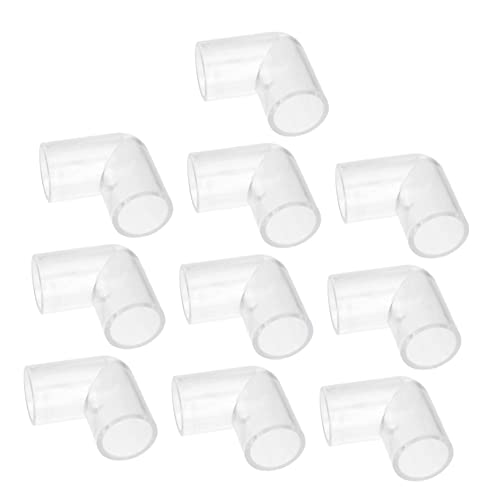 Abaodam 10 Stück Fischtank Filterrohr Aquarium Schlauchverbinder Wasser Fischtank Aquarium Pumpe Winkelverbinder Adapter 90 Grad Anschlussschlauch Set Fischglas von Abaodam