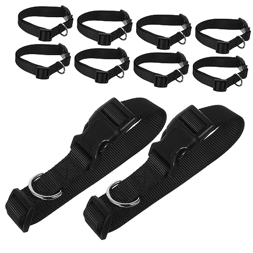 Abaodam 10 Stück Haustierhalsband Kuhhalsband Zubehör Vieh liefert einstellbar verstellbares Ziegenhalsband Schafshalsband Sicherheits-Ziegenhalsband Schafbedarf Kragen Polyester Schwarz Abaodam 10 Stück Haustierhalsband Kuhhalsband Zubehör Vieh liefert einstellbar verstellbares Ziegenhalsband Schafshalsband Sicherheits-Ziegenhalsband Schafbedarf Kragen Polyester Schwarz von Abaodam