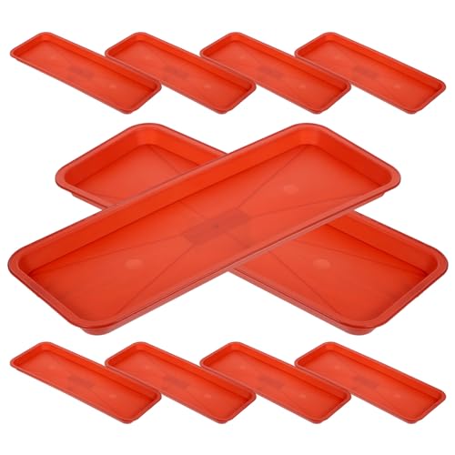 Abaodam 10 Stück Kunststoff Tabletts Für Pflanzen Wasserauffangschale Kräuter Blumentöpfe Untersetzer Bonsai Basis Zimmerpflanzentopf Mit Untersetzer Bonsai Baum Quadratisch Abaodam 10 Stück Kunststoff Tabletts Für Pflanzen Wasserauffangschale Kräuter Blumentöpfe Untersetzer Bonsai Basis Zimmerpflanzentopf Mit Untersetzer Bonsai Baum Quadratisch von Abaodam