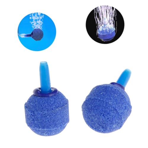 Abaodam 10 Stück Teiliges Blauer Luftstein Kugelform Mineralischer Aquarium Diffusor für Luftpumpen Feinblasiger Sauerstoffstein für Fischbecken und Hydroponik Langlebig und Abaodam 10 Stück Teiliges Blauer Luftstein Kugelform Mineralischer Aquarium Diffusor für Luftpumpen Feinblasiger Sauerstoffstein für Fischbecken und Hydroponik Langlebig und von Abaodam