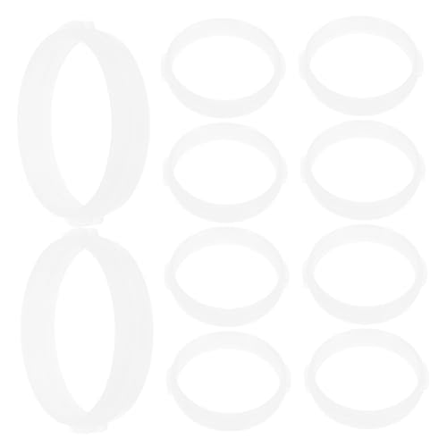 Abaodam 10Stücke Teiliges Hamster Tunnelringset für DIY Verbindungen Flexible Röhren für Käfige Interaktives für Hamster und Meerschweinchen Installieren Kombinieren von Abaodam